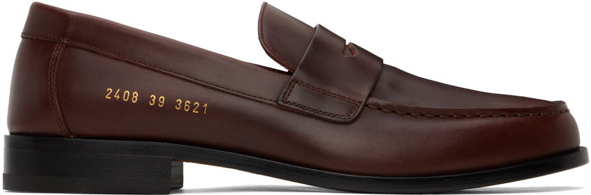 Облекло Common Projects Common Projects Leather Loafers Кафяво | ARTICLE 2408, 0