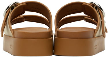 Аксесоари rag & bone Rag & Bone Geo Buckle Platform Slides Кафяво | WFF24PF034CV34, 1