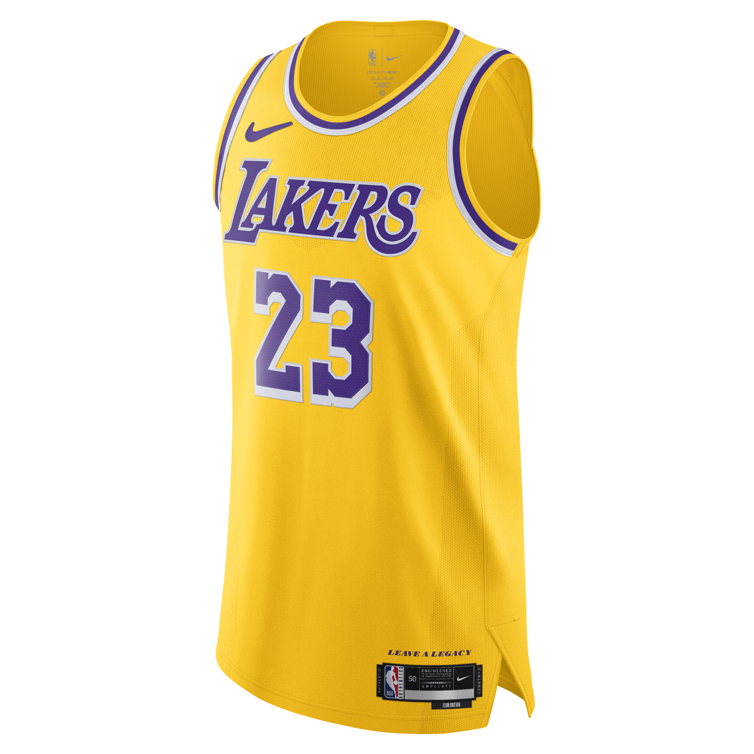 Фланелка Nike Dri-FIT ADV NBA Authentic Los Angeles Lakers Icon Edition 2022/23 Жълто | DM6028-731, 0