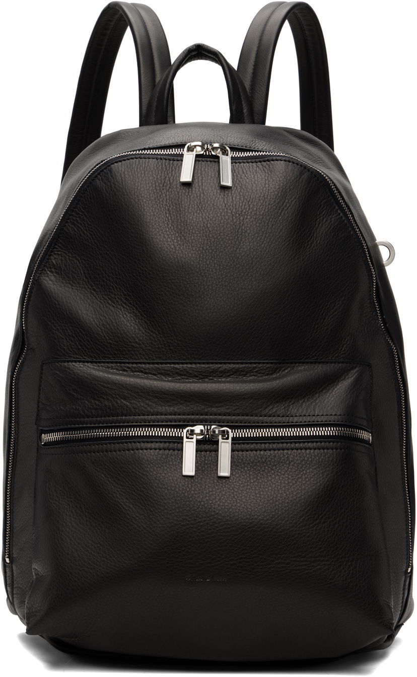 Раница Rick Owens Rick Owens Concordians Leather Backpack Черно | RA02E0771 LCN