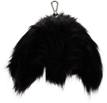 Ключодържатели Simone Rocha Simone Rocha Faux Fur Hare Coin Purse Bag Charm Черно | COINPURSE1 0815, 0