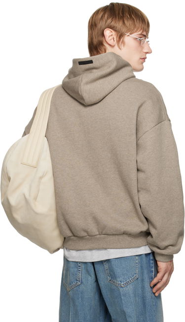 Суитчър Fear of God Fear of God ESSENTIALS Fleece Hoodie Кафяво | 192HO246251F, 2