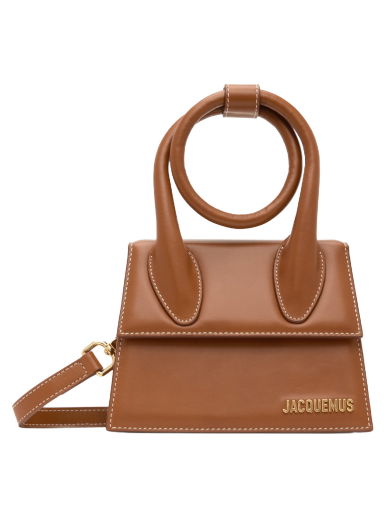 Чанта през рамо Jacquemus Le Papier 'Le Chiquito Noeud' Bag Кафяво | 22H213BA005-3072