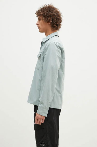 Риза Fred Perry Overshirt With Logo Зелено | M5684.959, 1