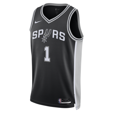 Фланелка Nike Dri-FIT NBA San Antonio Spurs Icon Edition 2022/23 Swingman Jersey Черно | DN2022-015, 0