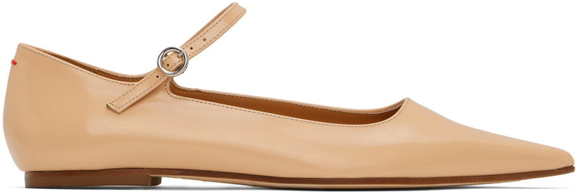 Облекло Aeyde Aeyde Cleo Ballerina Flats Бежово | A11-FL-SNDP8 FL131-FW24-960-028