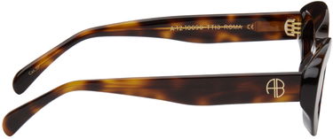 Слънчеви очила Anine Bing ANINE BING Roma Oval Sunglasses Кафяво | A-12-10090-TTI3, 1