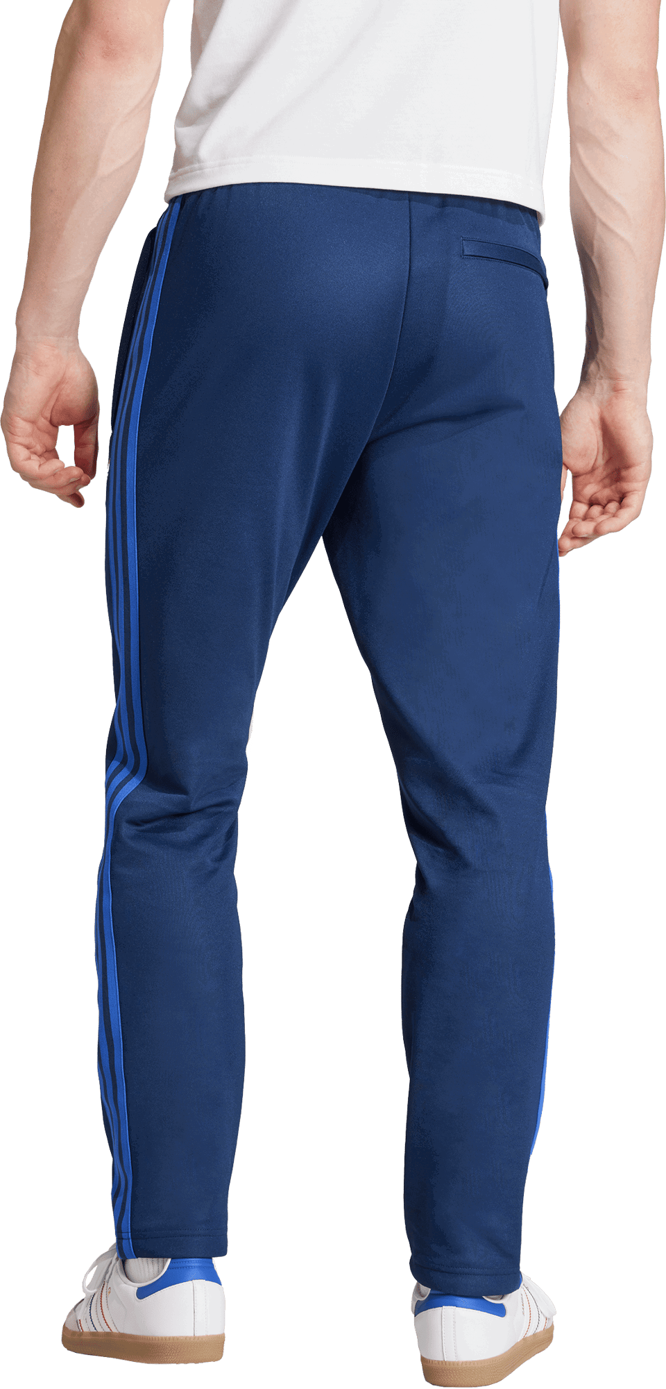Спортни панталони adidas Originals Olympique Lyon 75th Anniversary Track Pants Синьо | kc0700, 1