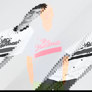 Фланелка THE HUNDREDS Forward Warm-Up Jersey Бяло | T21F109001 / 1201, 0