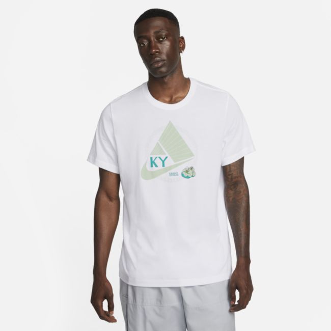Тениска Nike Kyrie Dri-FIT Basketball T-Shirt Бяло | DR7649-100, 1