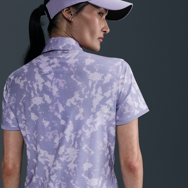 Поло тениска Nike Victory Dri-FIT Printed Golf Polo Shirt Лилаво | FZ6893-533, 4