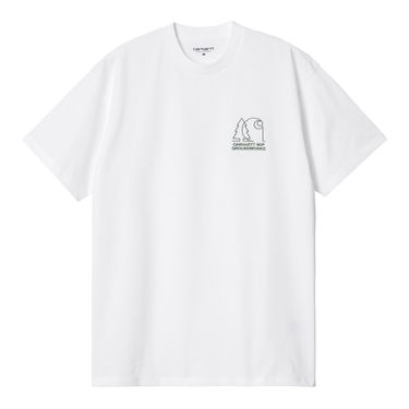 Тениска Carhartt WIP Groundworks T-Shirt Бяло | I032889_02_XX, 0