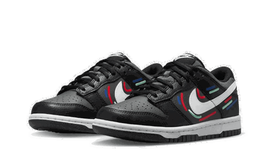 Кецове и обувки Nike Dunk Low Next Nature Marker Swoosh Черно | FB8022-001, 2