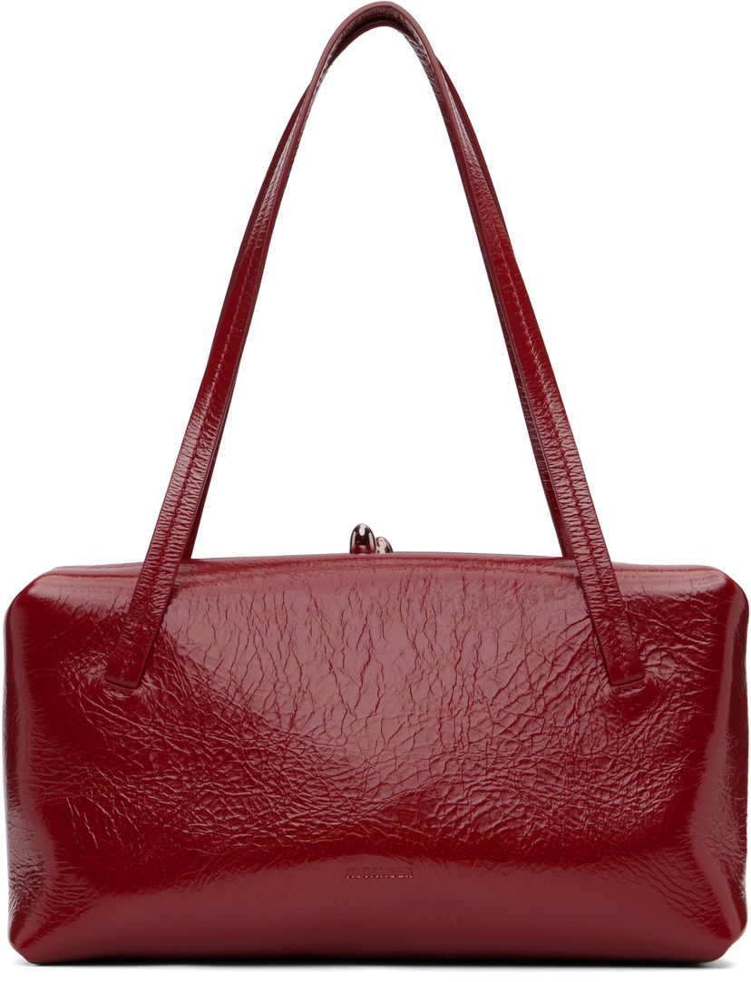 Дамска чанта Jil Sander Jil Sander Goji Pillow Small Bag Червено | J08WD0078_P7203