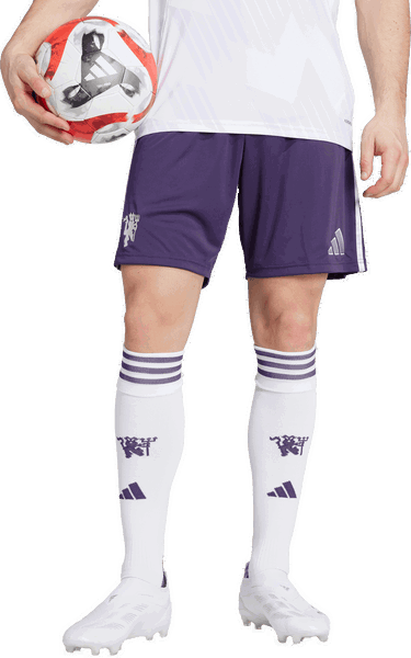 Къси панталони adidas Performance Manchester United 25/26 Away Shorts Лилаво | KA5443, 3