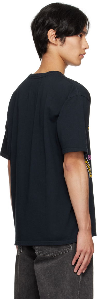 Тениска Rhude Rhude 'Live Rhudes' Graphic T-Shirt Черно | RHPF25TT04012, 2