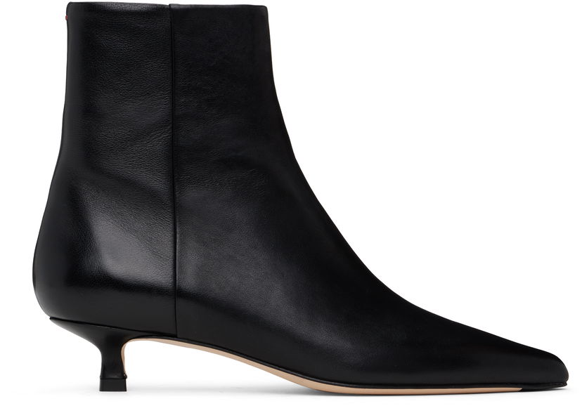 Облекло Aeyde Aeyde Sofie Leather Ankle Boots Черно | A11-AB-RMAP35KT-0122-800-007