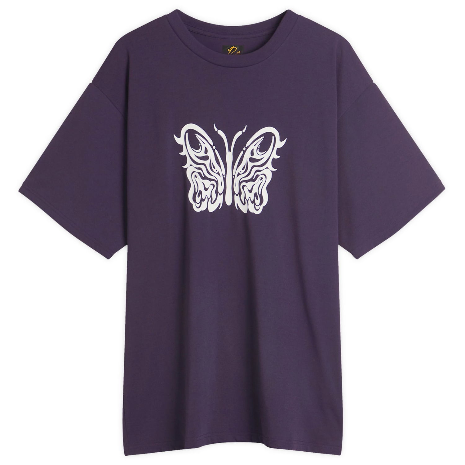 Тениска Needles Needles x Kae Tanaka Papillion Graphic T-Shirt, Size M Лилаво | QV433-B, 0