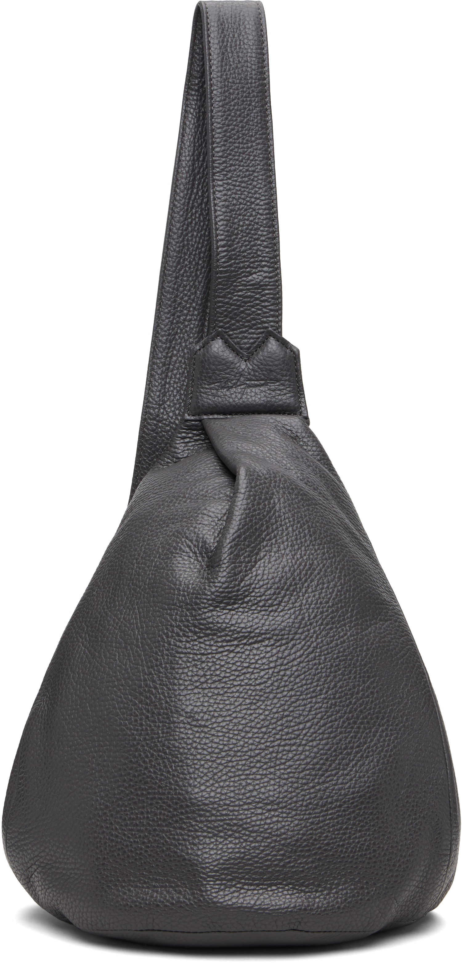Чанта през рамо Yohji Yamamoto YOHJI YAMAMOTO Tuck Small Sling Bag Сиво | DM-I92-707, 0