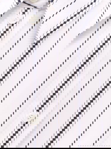 Риза TOTEME Striped Button-Down Shirt by Toteme Бяло | 251WRT2522FB0338200, 2