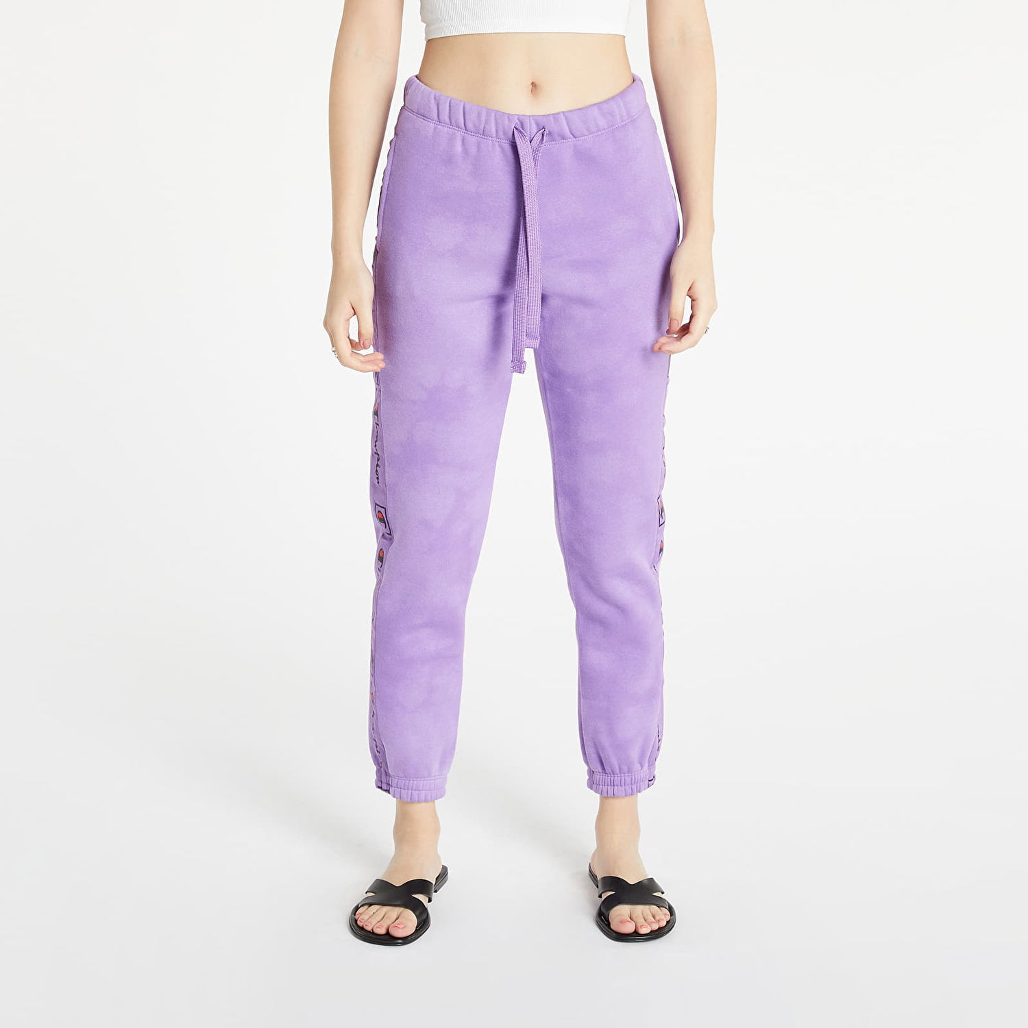 Спортни панталони Champion Printed Sweatpants Washed Purple Лилаво | 114759 CHA VL012, 0