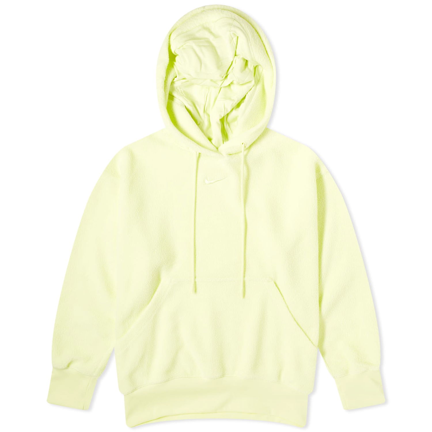 Суитчър Nike Plush Oversized Hoodie Жълто | DQ6840-331, 0