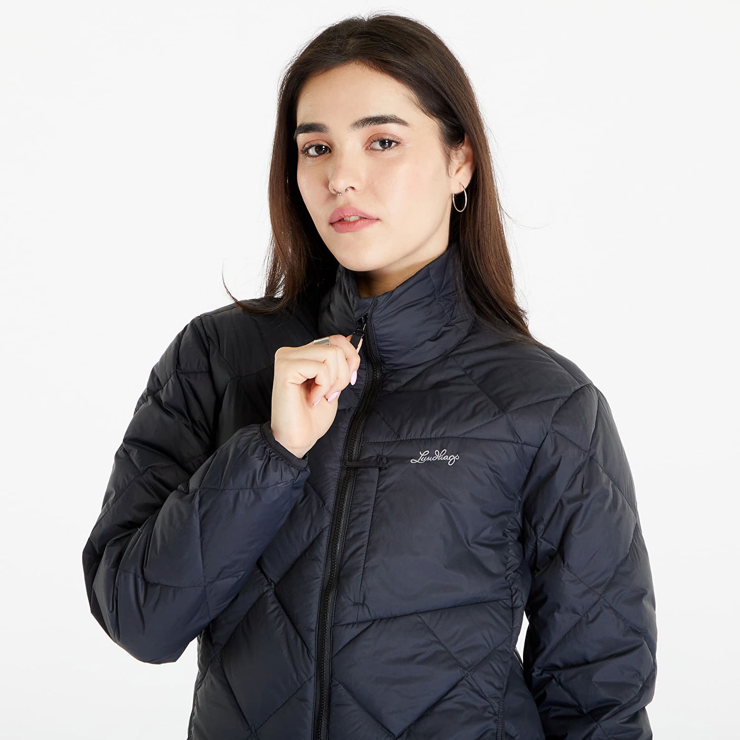 Пухо яке Lundhags Tived Diamond Quilted Down Jacket Тъмно синьо | 42610-23-900, 1