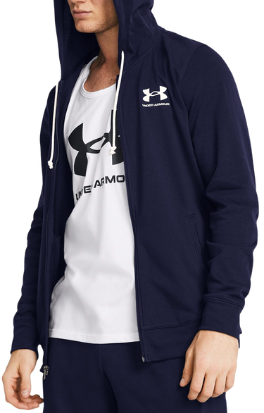 Суитчър Under Armour Rival Terry Full-Zip Hoodie Тъмно синьо | 1370409-410, 0