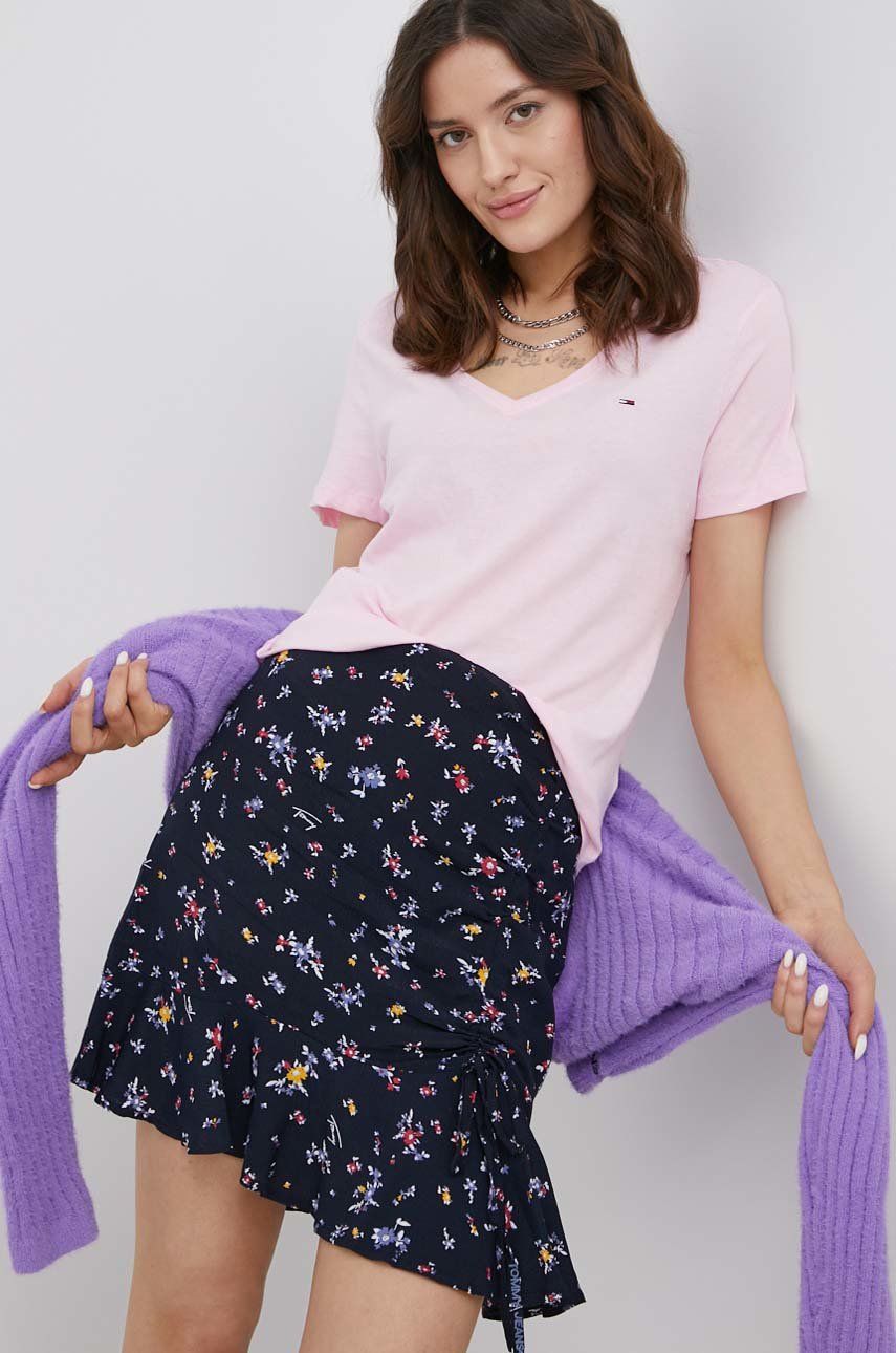 Тениска Tommy Hilfiger Tee Розово | DW0DW11458.PPYY, 0