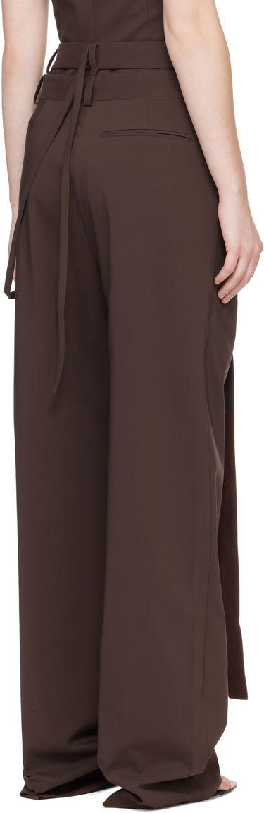 Панталони Ottolinger Ottolinger Signature Wrap Suit Pants Кафяво | 123-201523-03, 2