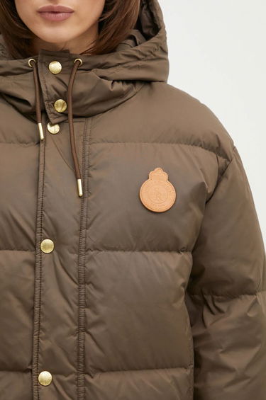 Пухо яке Sporty & Rich Sporty & Rich Crown Puffer Jacket Кафяво | OW020512202BR03, 3