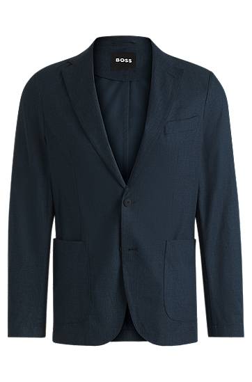 Slim-Fit Water-Repellent Packable Suit Jacket