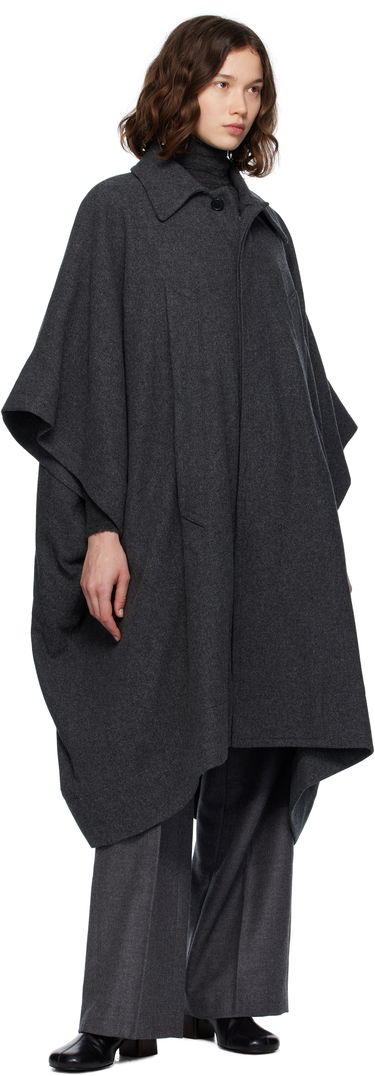 Панталони Maison Margiela MM6 Maison Margiela Tailored Wool Trousers Сиво | S52KA0540 M35466, 3