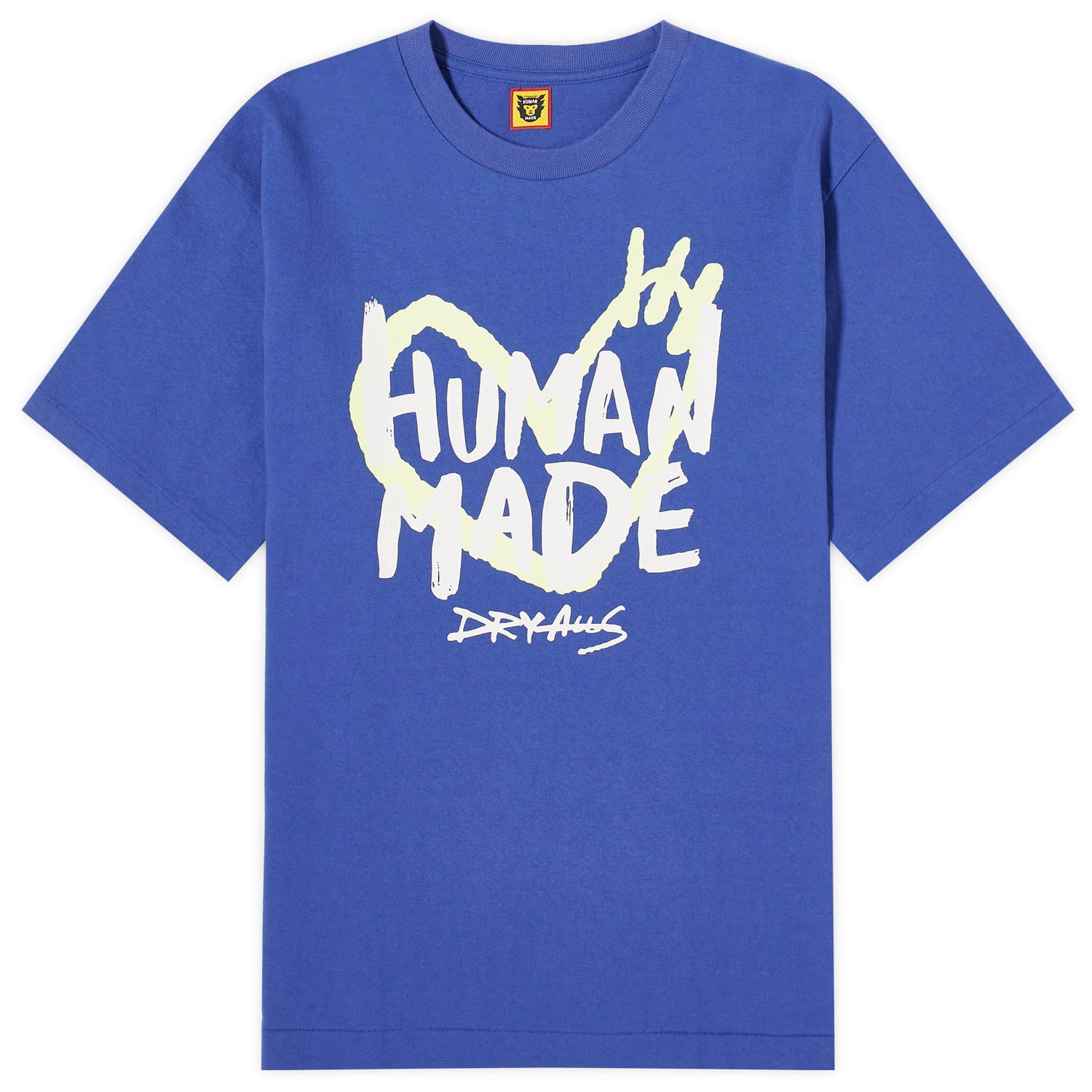 Тениска Human Made Big Drawn Heart Graphic T-Shirt Синьо | HM27CS004-BL, 1
