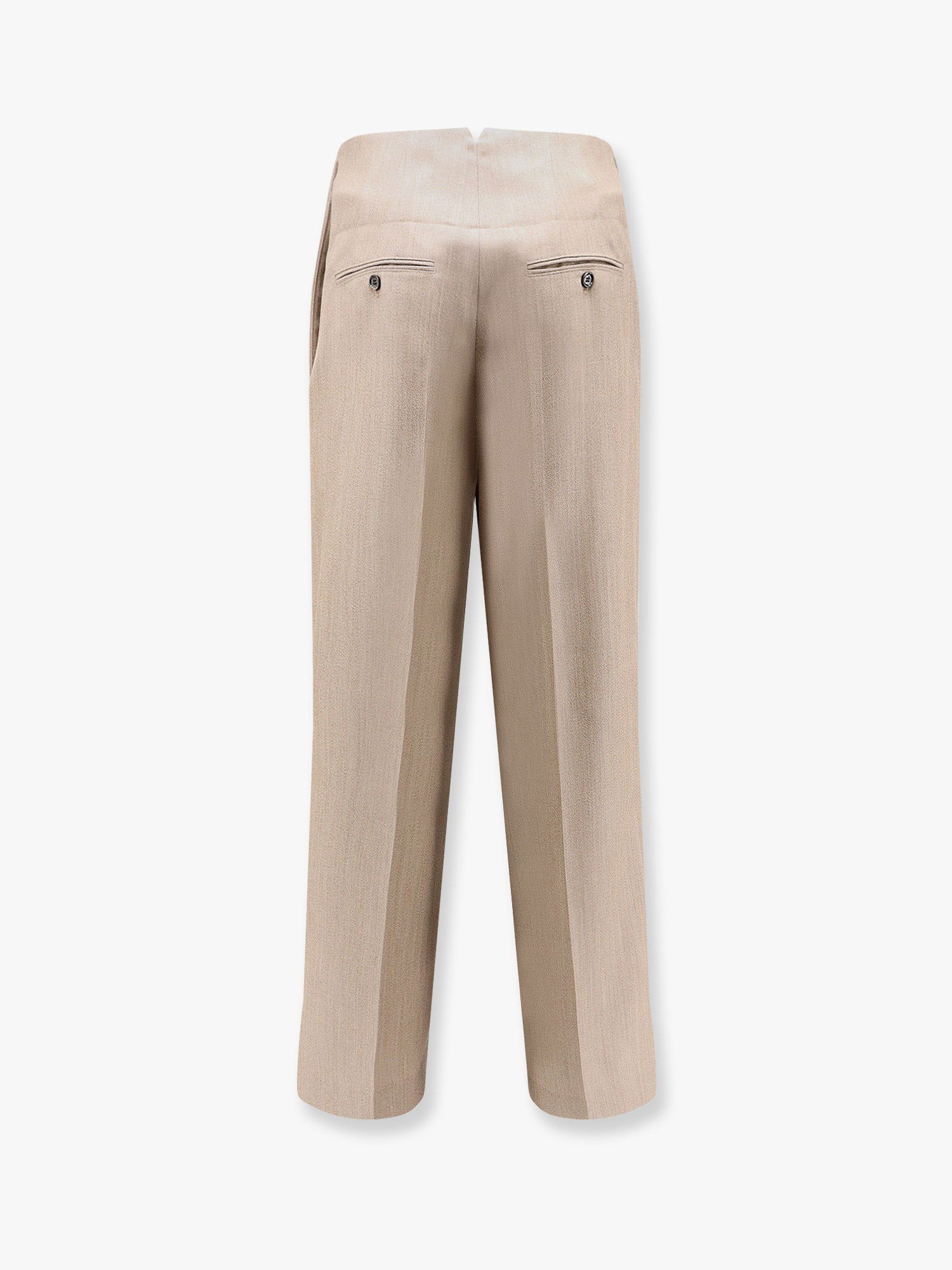 Панталони AMI Ami Paris Straight-Leg Dress Pants Бежово | HTR430WV0065725, 1