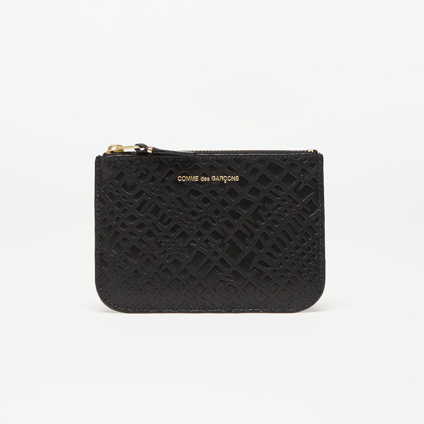 Портфейл Comme des Garçons Embossed Roots Wallet Black Черно | SA8100ER black