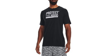 Тениска Under Armour Protect This House Tee Черно | 1379022-001, 1