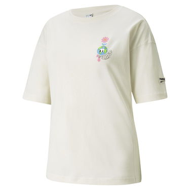 Тениска Puma Downtown Graphic Tee XS Бяло | 531679-73, 0