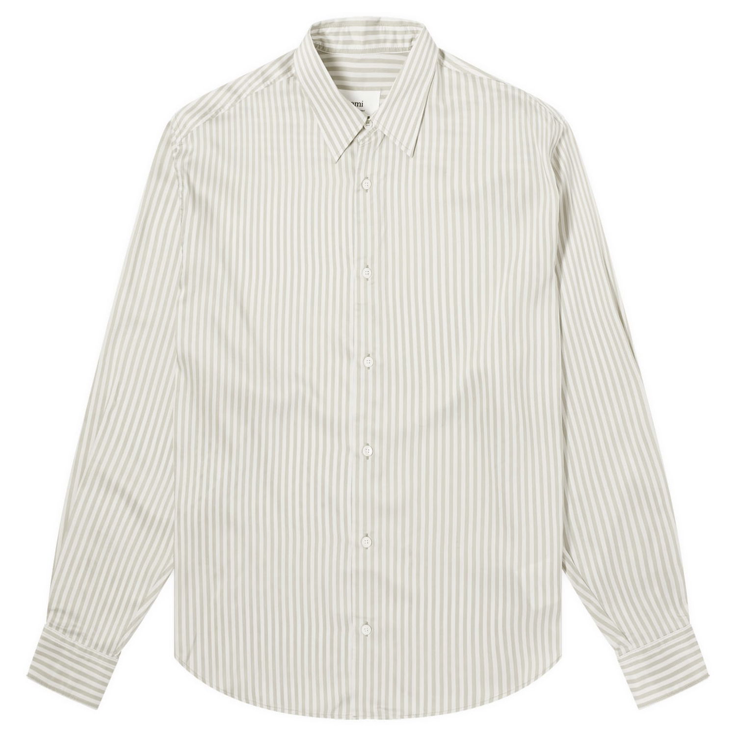 Риза AMI Boxy Stripe Сиво | USH126-VI0015-1931, 0