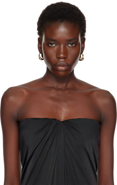 Обеци FERRAGAMO Ferragamo Draped Earrings Жълто | 783320, 2