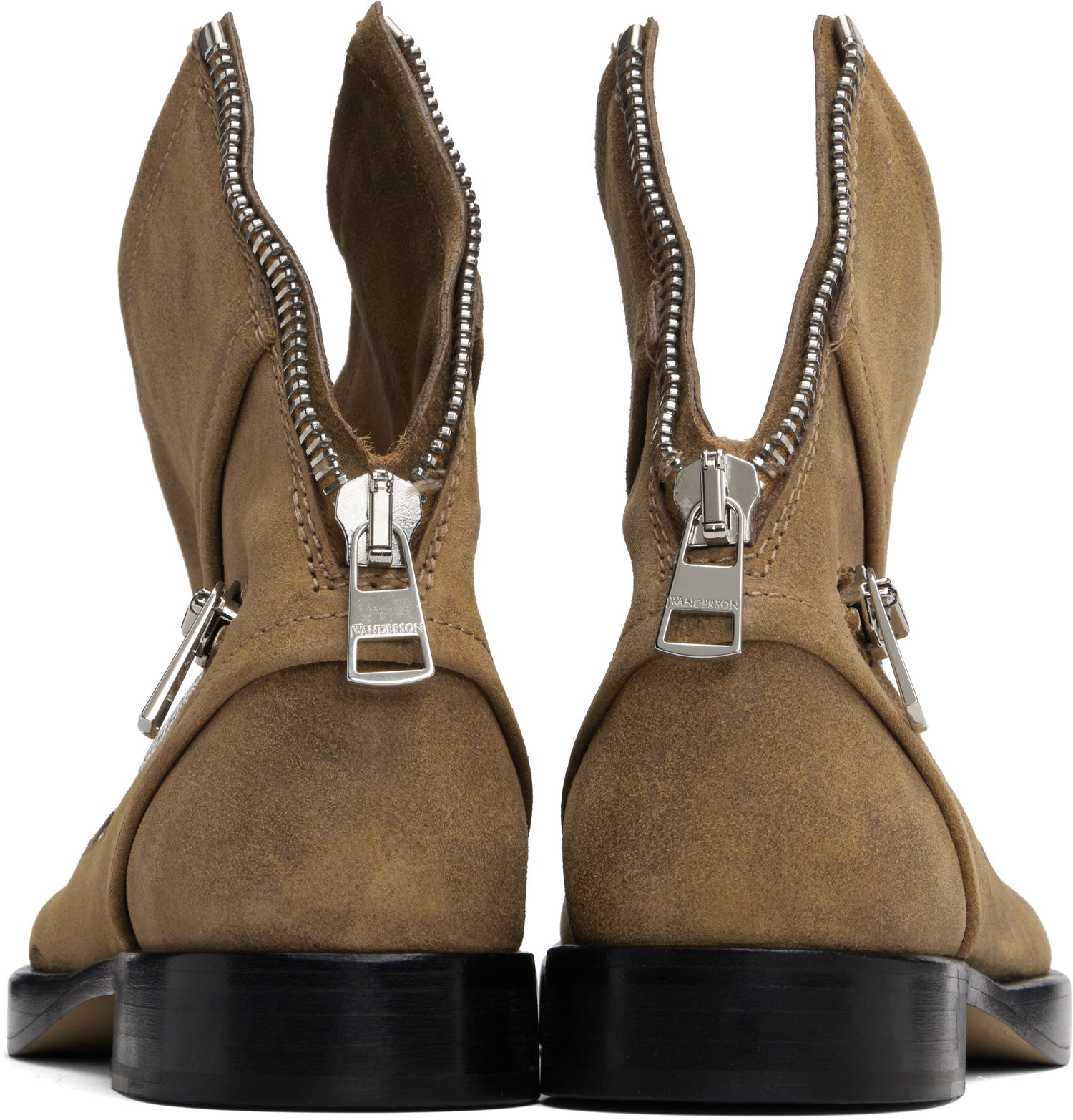 Кецове и обувки JW Anderson JW Anderson Biker Boots Кафяво | BT0101-LA0319, 1