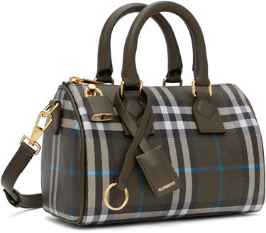 Дамска чанта Burberry Burberry Mini Check Bowling Bag Многоцветен | 8108262, 1