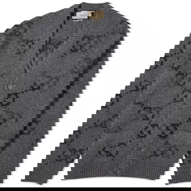 Пуловер Gucci Knit Cardigan Сиво | 770507-XKDSJ-1128, 0