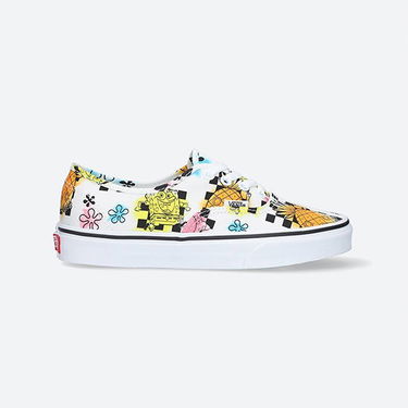 Кецове и обувки Vans SpongeBob Authentic Бяло | VN0A5HZSZAS, 0