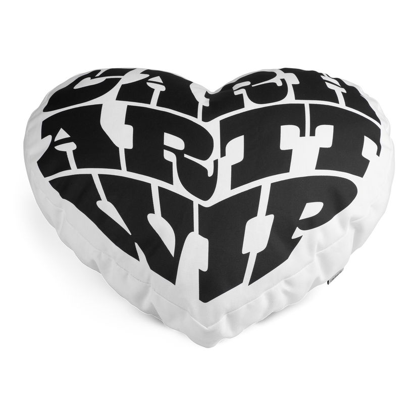 Домашен декор Carhartt WIP Heart Shaped Graphic Pillow Бяло | I034452_1