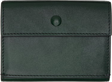 Портфейл Acne Studios Acne Studios Trifold Leather Wallet Зелено | CG0271-, 3