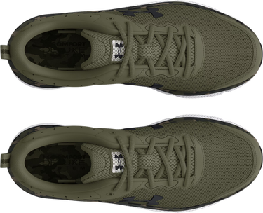 Кецове и обувки Under Armour UA Charged Assert 10 Camo Зелено | 3027036-300, 2