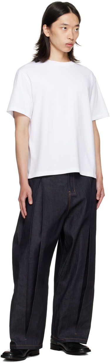 Тениска sage NATION SAGE NATION Short Sleeve Lock T-Shirt Бяло | S043 SS LOCK TEE 100% COTTON W, 3