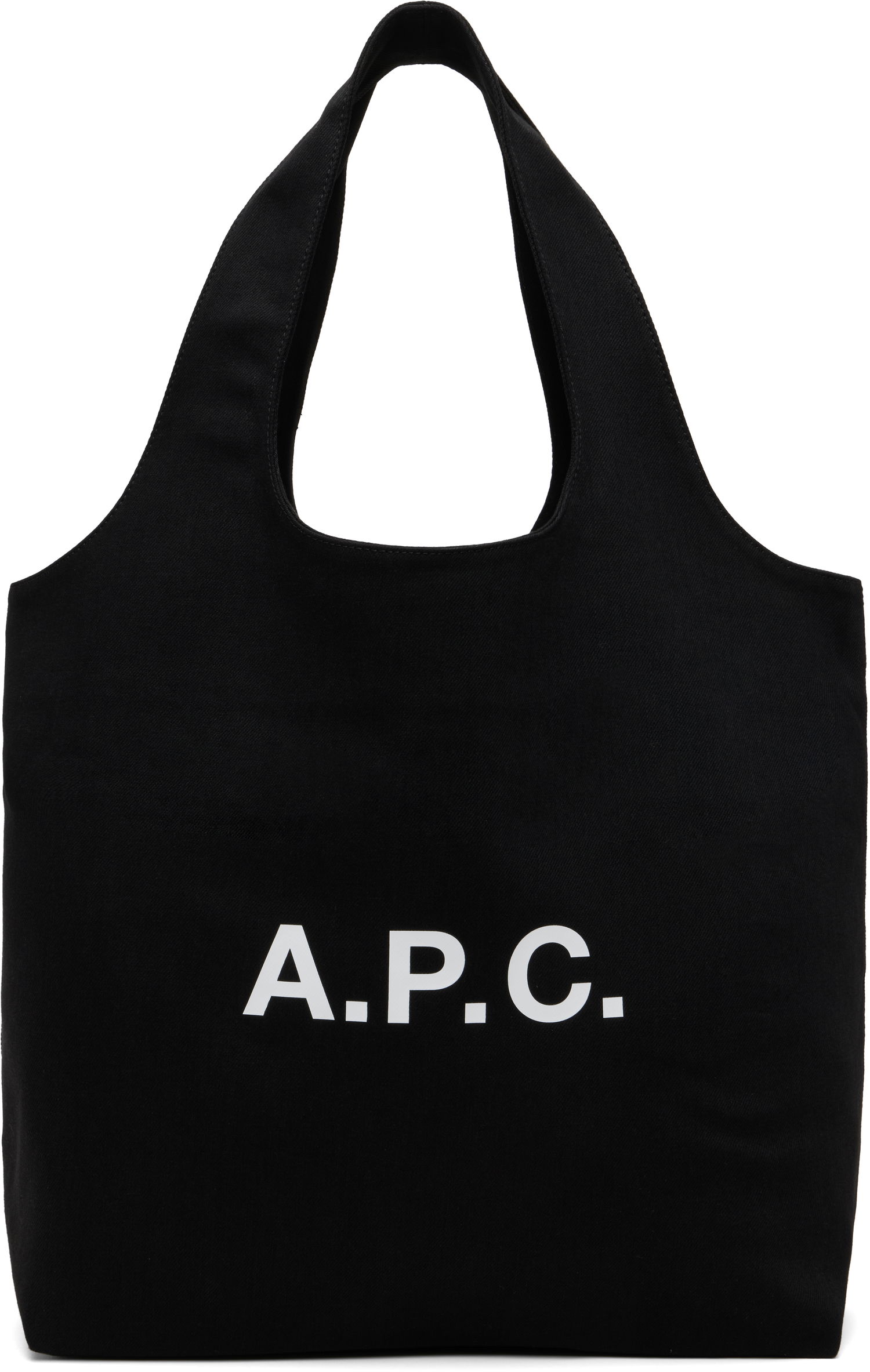 Голяма пазарска чанта A.P.C. A.P.C. Ninon Tote Bag Черно | COZZS-M61565, 0