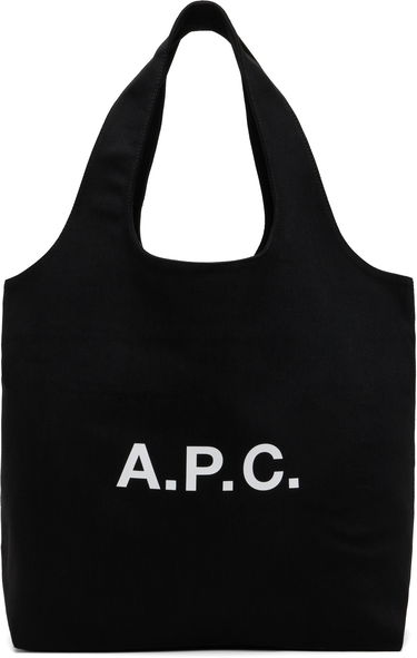 Голяма пазарска чанта A.P.C. A.P.C. Ninon Tote Bag Черно | COZZS-M61565, 0
